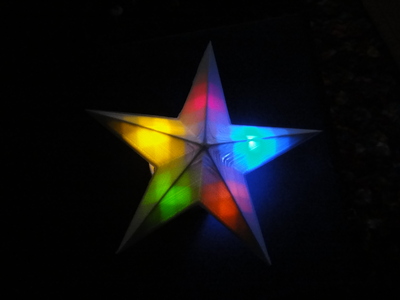 Beleuchteter Stern