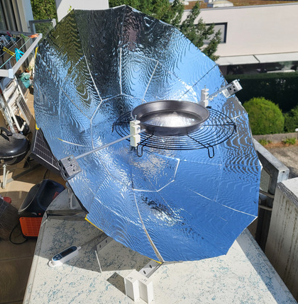 Bild vom Solarkocher